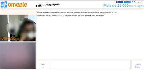 Omegle, site de bate